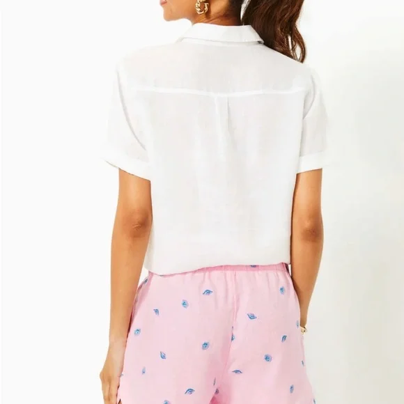 Pink Women's Shorts - Picture 3 of 7